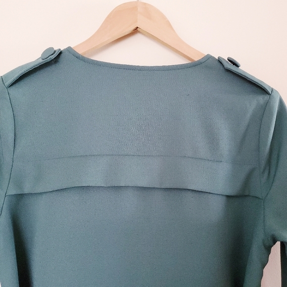 HILARY MacMillan Classic Long Belted Trench Coat Women's XS - Picture 6 of 10